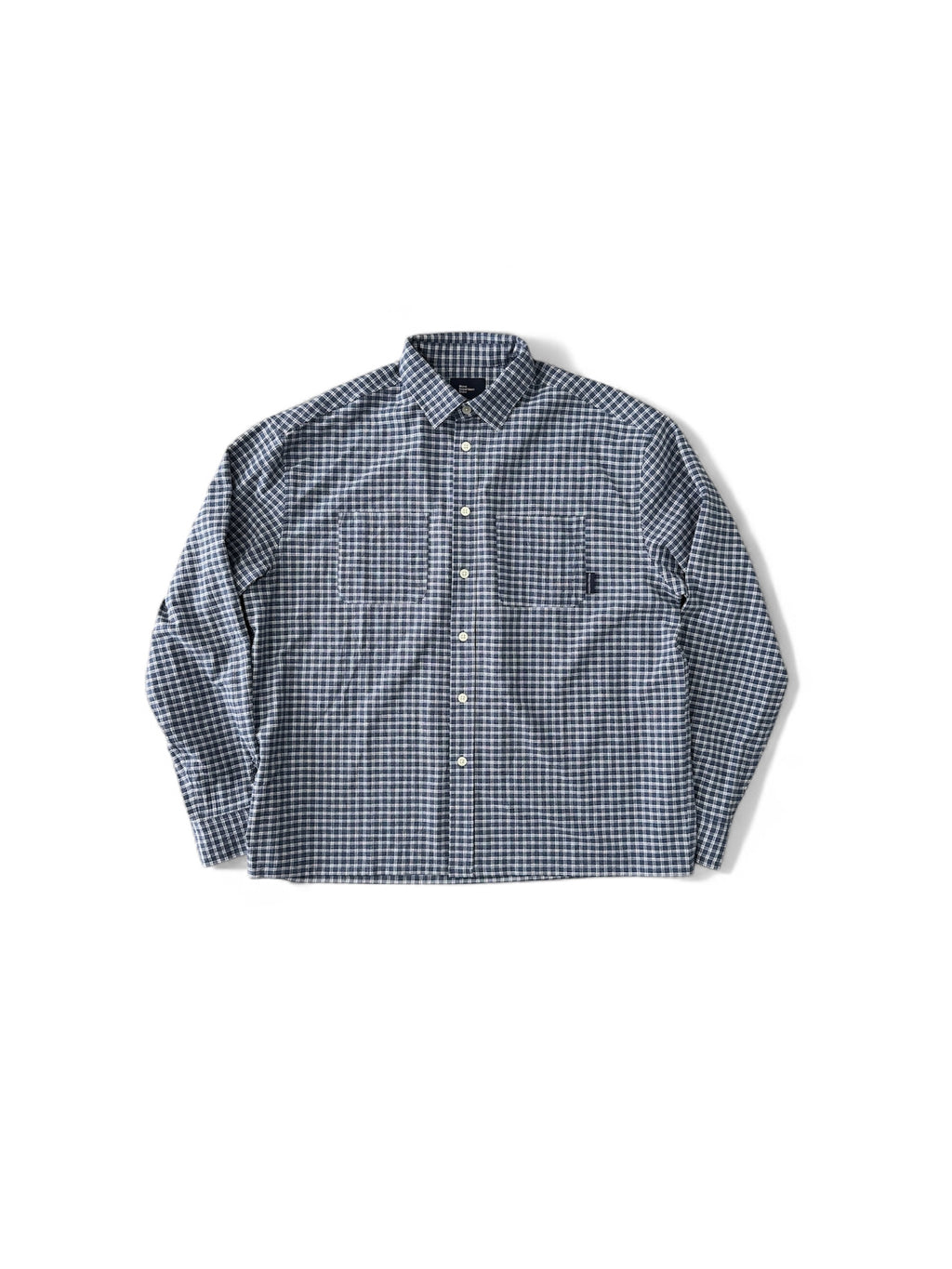 Pajamas square check shirts