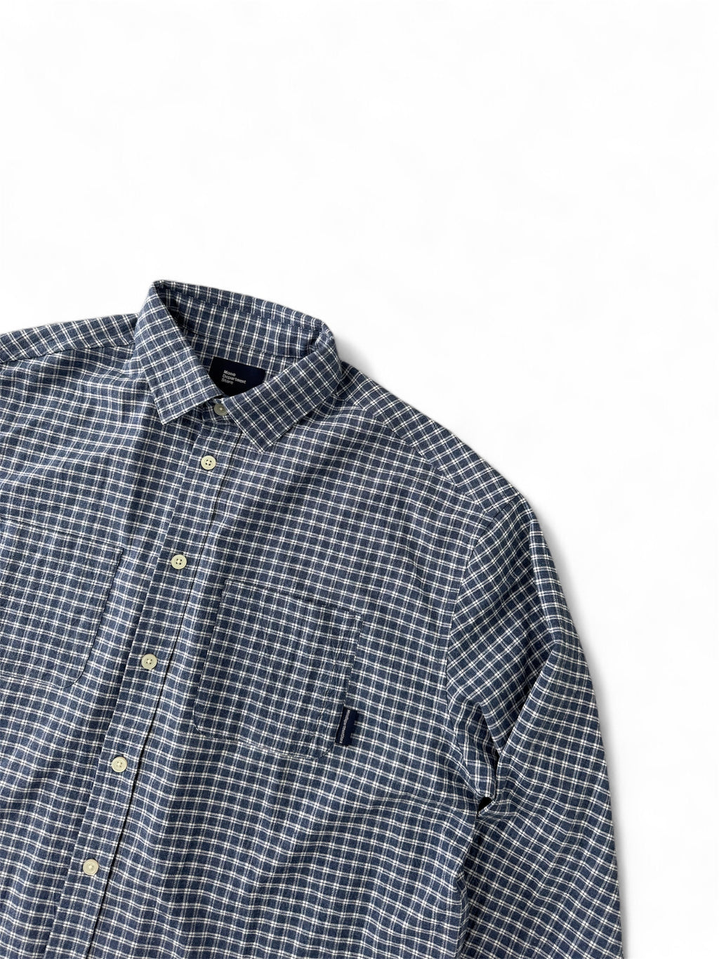 Pajamas square check shirts