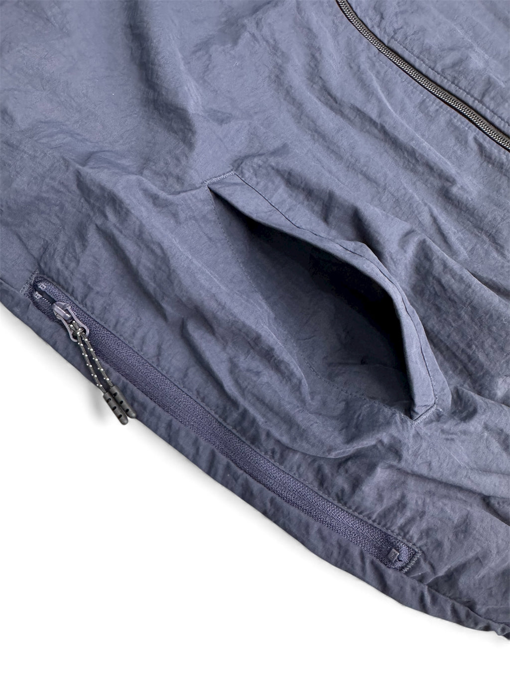 Embroidery Classic Logo bonding nylon jacket
