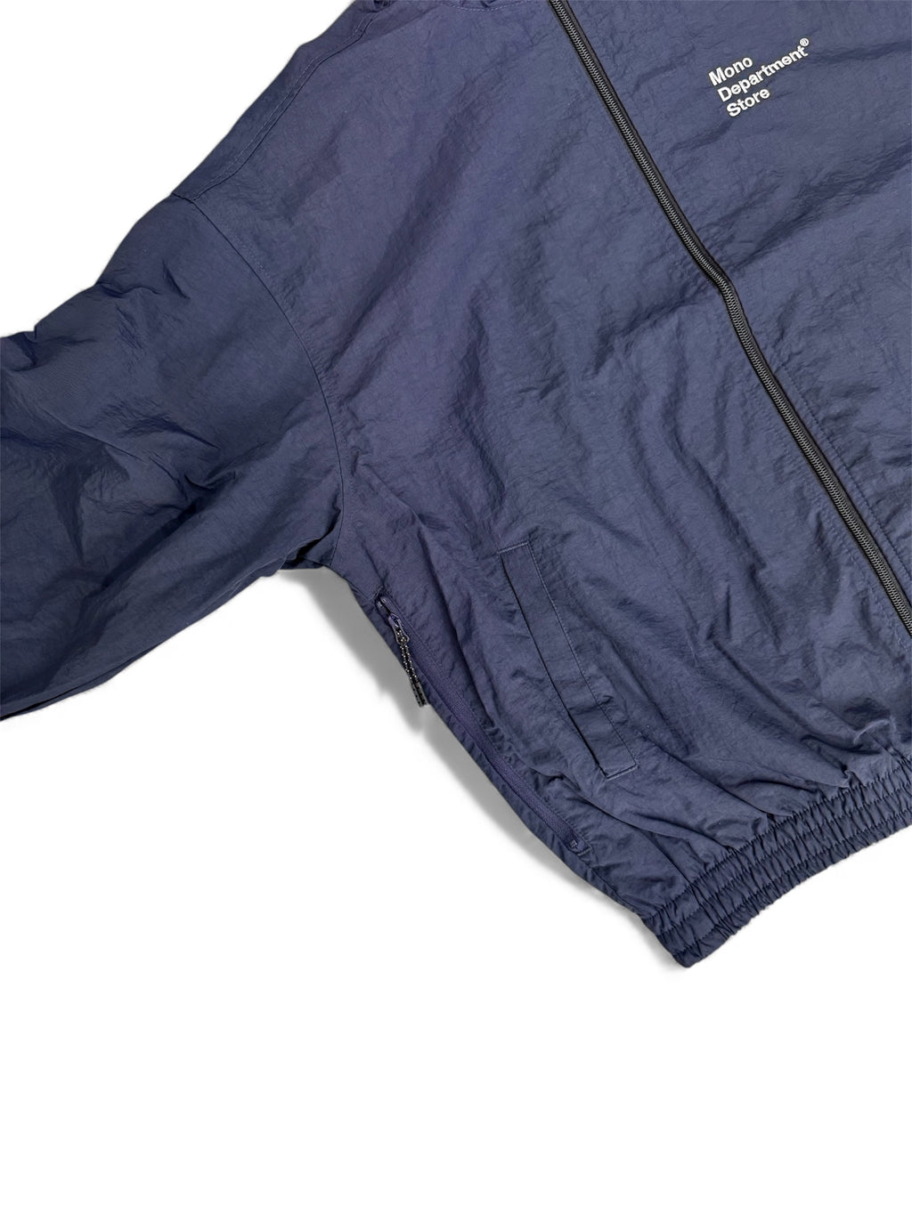 Embroidery Classic Logo bonding nylon jacket