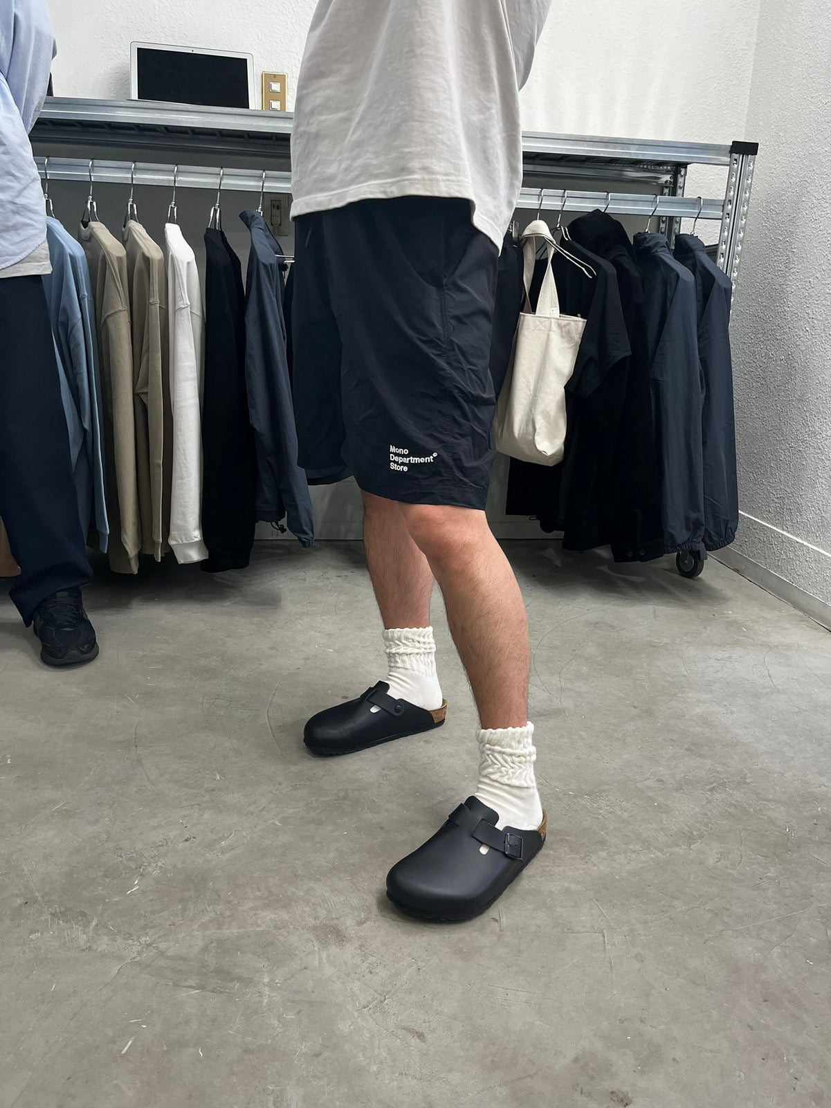 "Relaxed Fit" Nylon Shorts